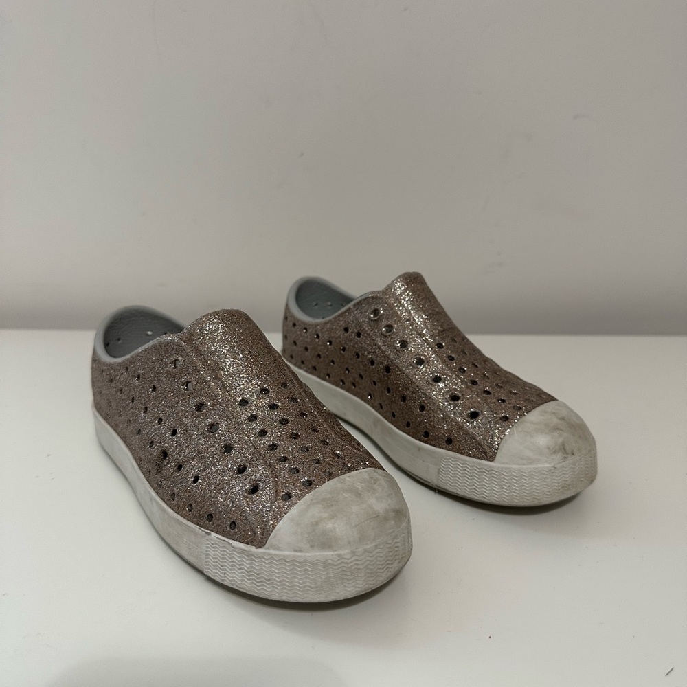 Native Kids' Jefferson Metal Bling Slip on Water Shoes  Size C13